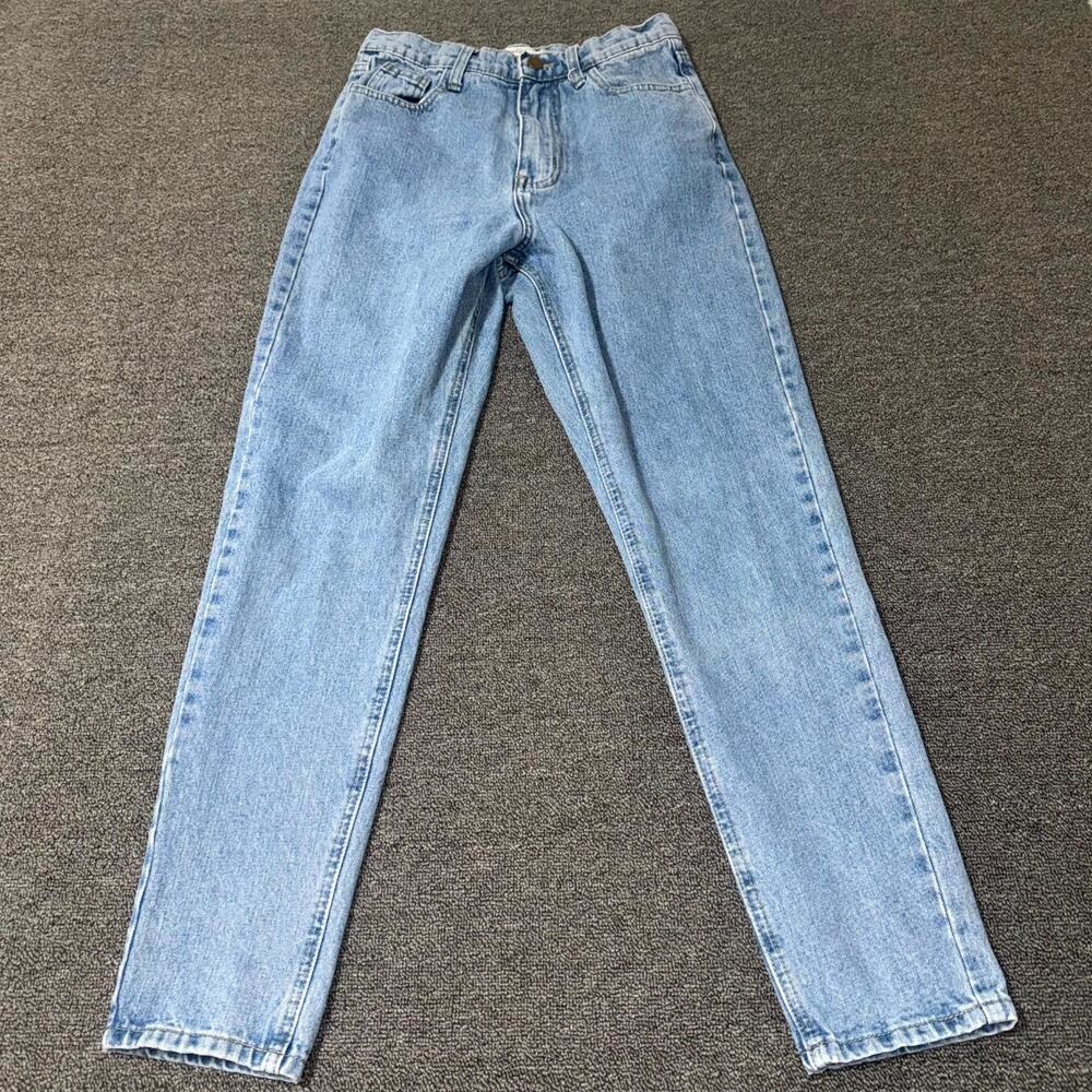 ThCreasa Slim Ankle Jeans Womens 27 Blue‎ Denim Light Wash Pockets Everyday Wear